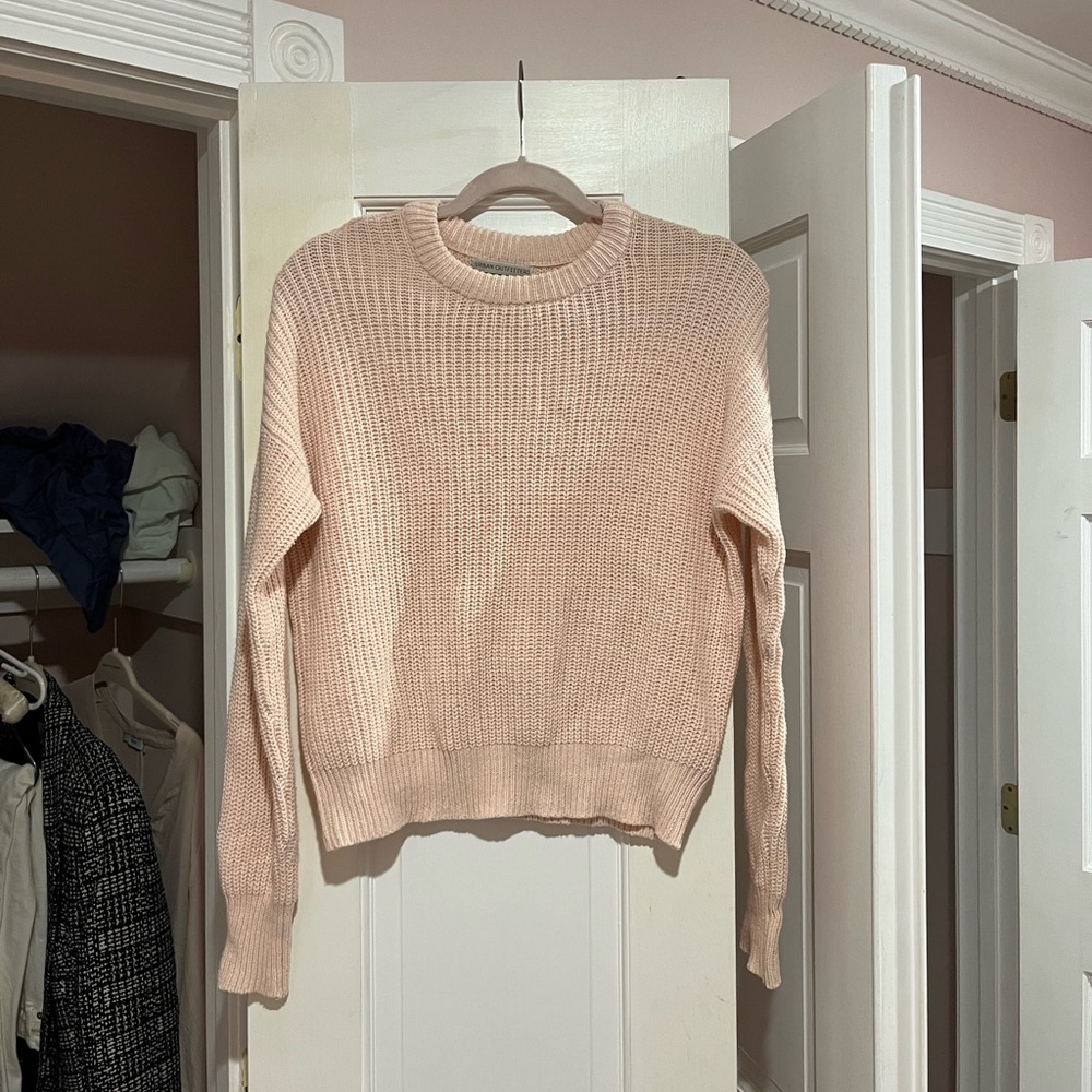 Urban outfitters pink sweater